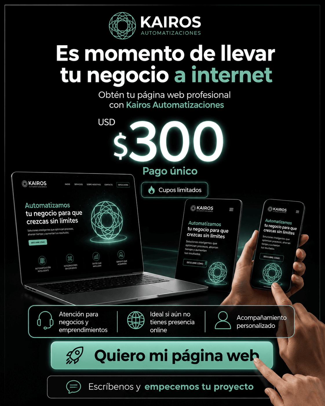 Propuesta de valor digital Kairos